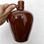 Vas ceramic tip sticlă – piesă decorativă unicat