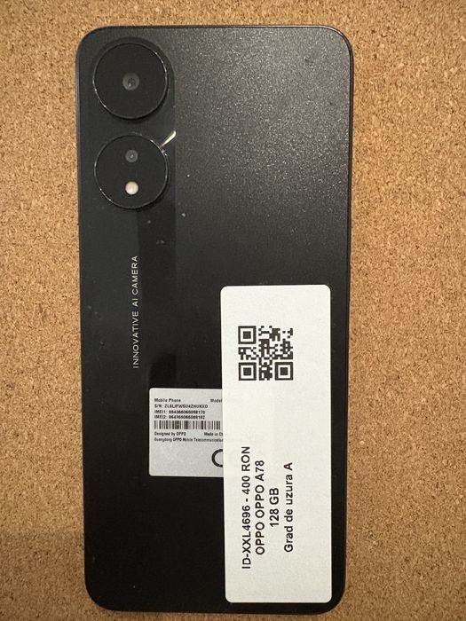 Oppo A78 128Gb ID-XXL4696