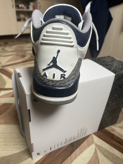 Jordan 3 retro MidNight navy