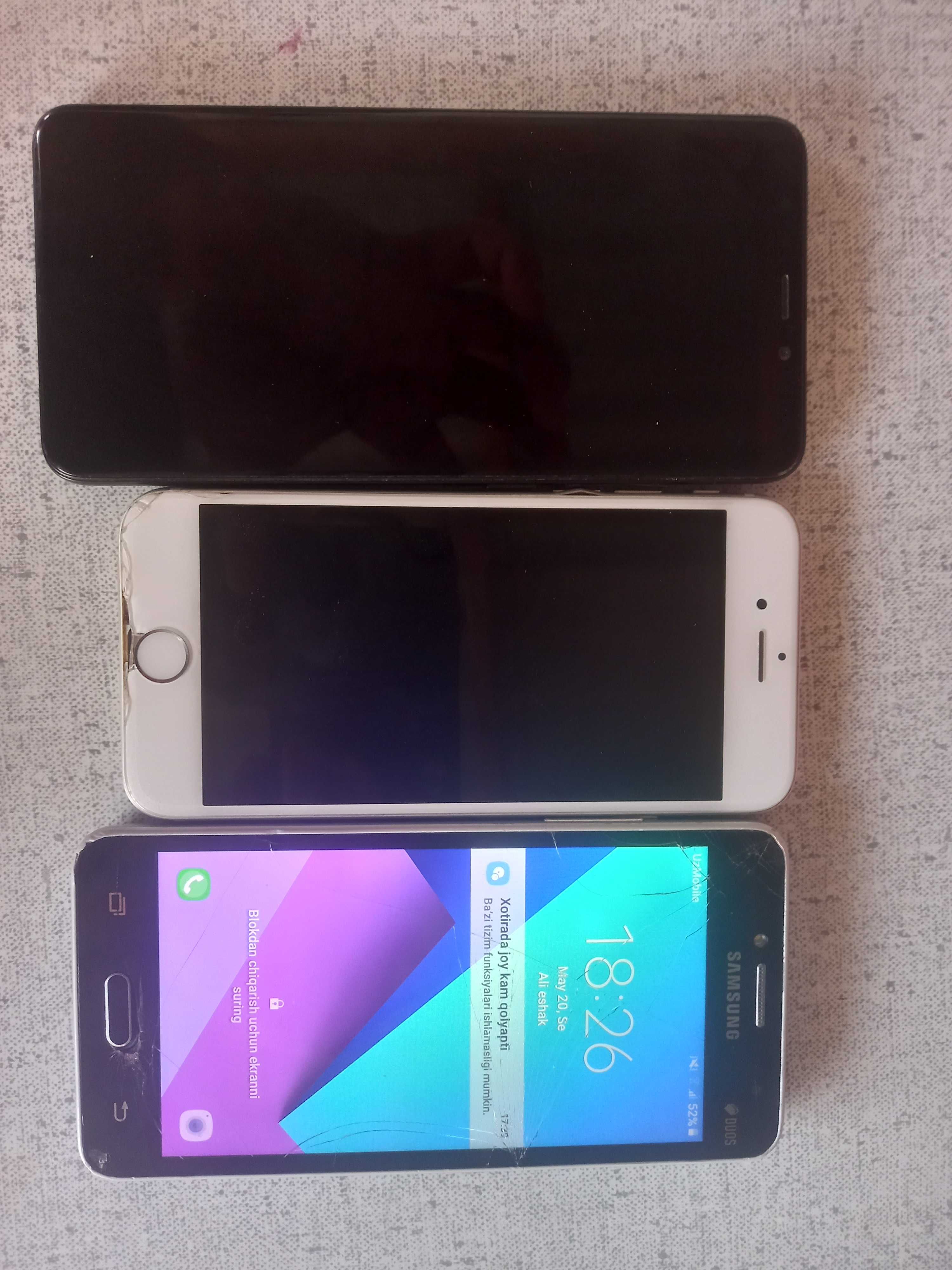 Iphone 6 va j2 prime redmi 5 pro