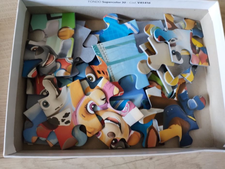 Пъзел Пес Патрул,плюшено ходещо и лаещо кученце, домино Замръзналото