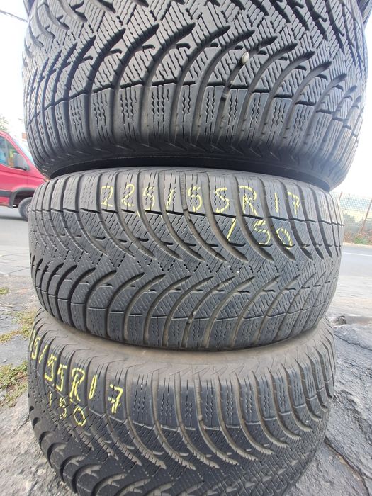 4 anvelope iarna 225/55r17 Michelin Montaj Gratuit