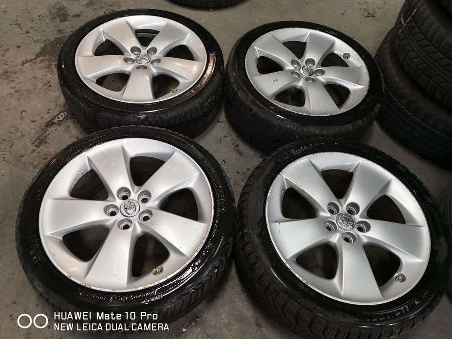 5х100 Тойота pryus prius Toyota 5x100 17 цола оригинални джанти