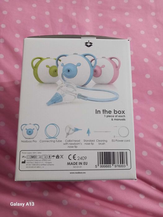 Vand aspirator nazal nosiboo