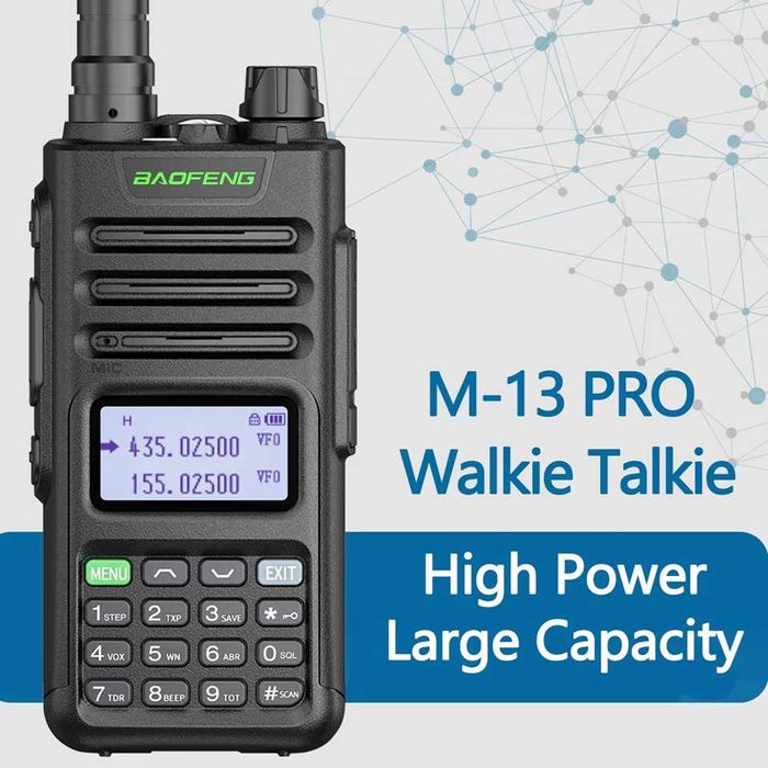 Portabila Baofeng Walkie-talkie UV13 PRO 2023 V1 Neagra