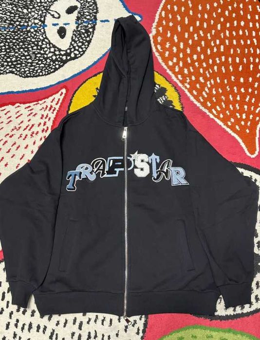Trapstar Wildcard Men's Black and Blue Tracksuit