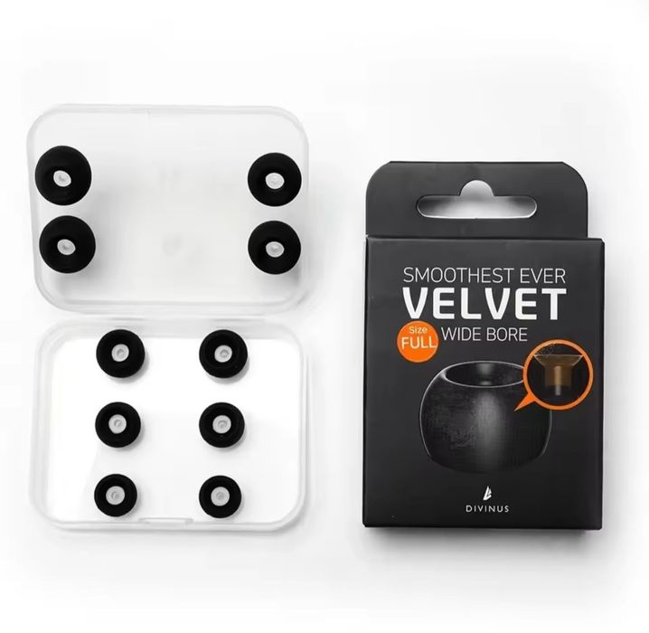 Dopuri căști iem Divinus Velvet wide bore