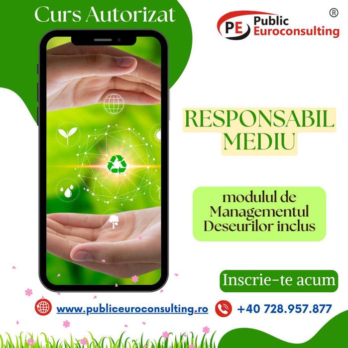 Curs acreditat Responsabil de Mediu