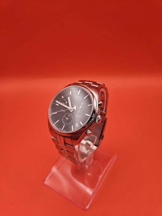 Tissot PR 100 Chronograph Quartz – Black Dial, Full Set