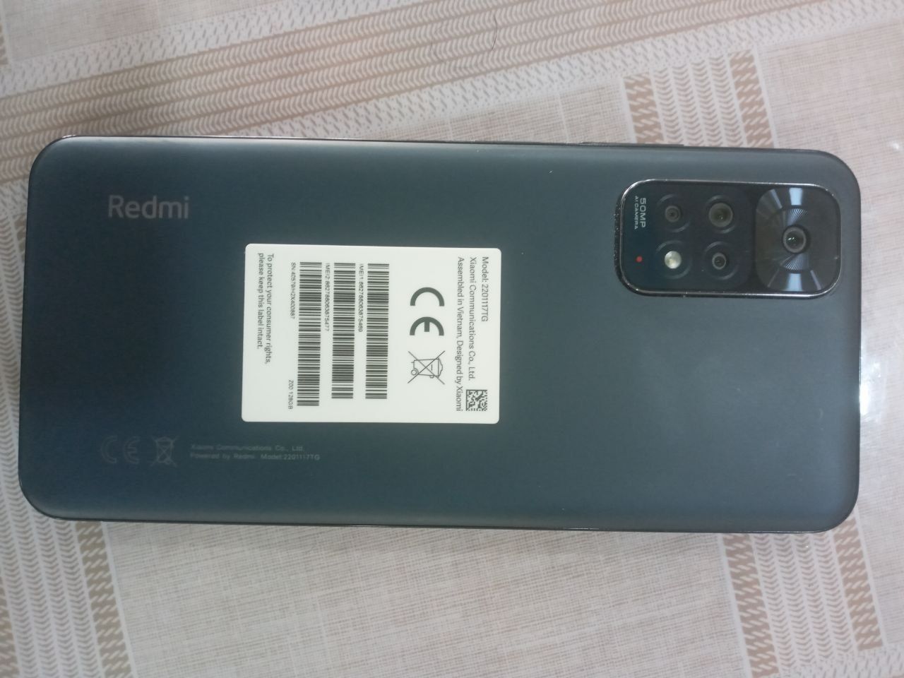 Redmi Bot 11 korobka dakument