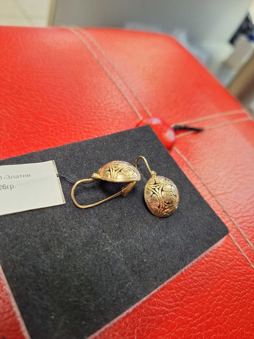 Дамски златни обеци - 6,26 гр.