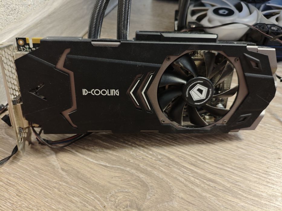 Продам видеокарту 1070 с жидкостным охлаждением