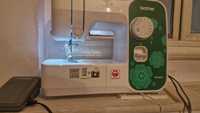 Швейная машинка Brother RS-100S Белый зелёными цветами