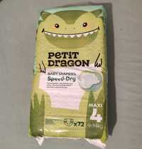 Scutece Petit Dragon, marimea 4, 9-14 kg, 72 buc, 0.68 lei / buc