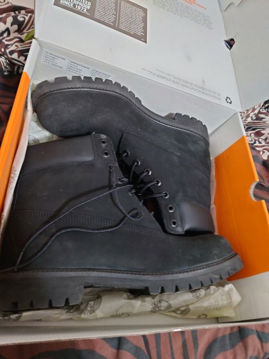 Ghete Timberland Premium 6 inch negre
