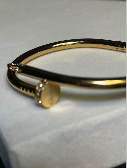 Bratara cartier placata cu aur