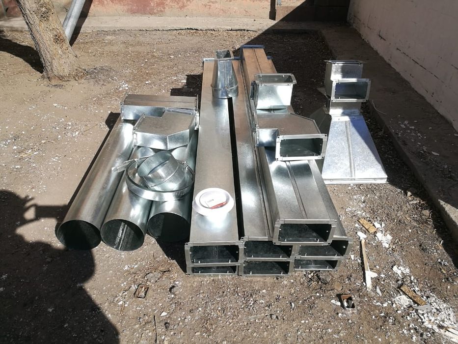 Изготовление монтаж вентиляции зонтов воздуховодов решеток