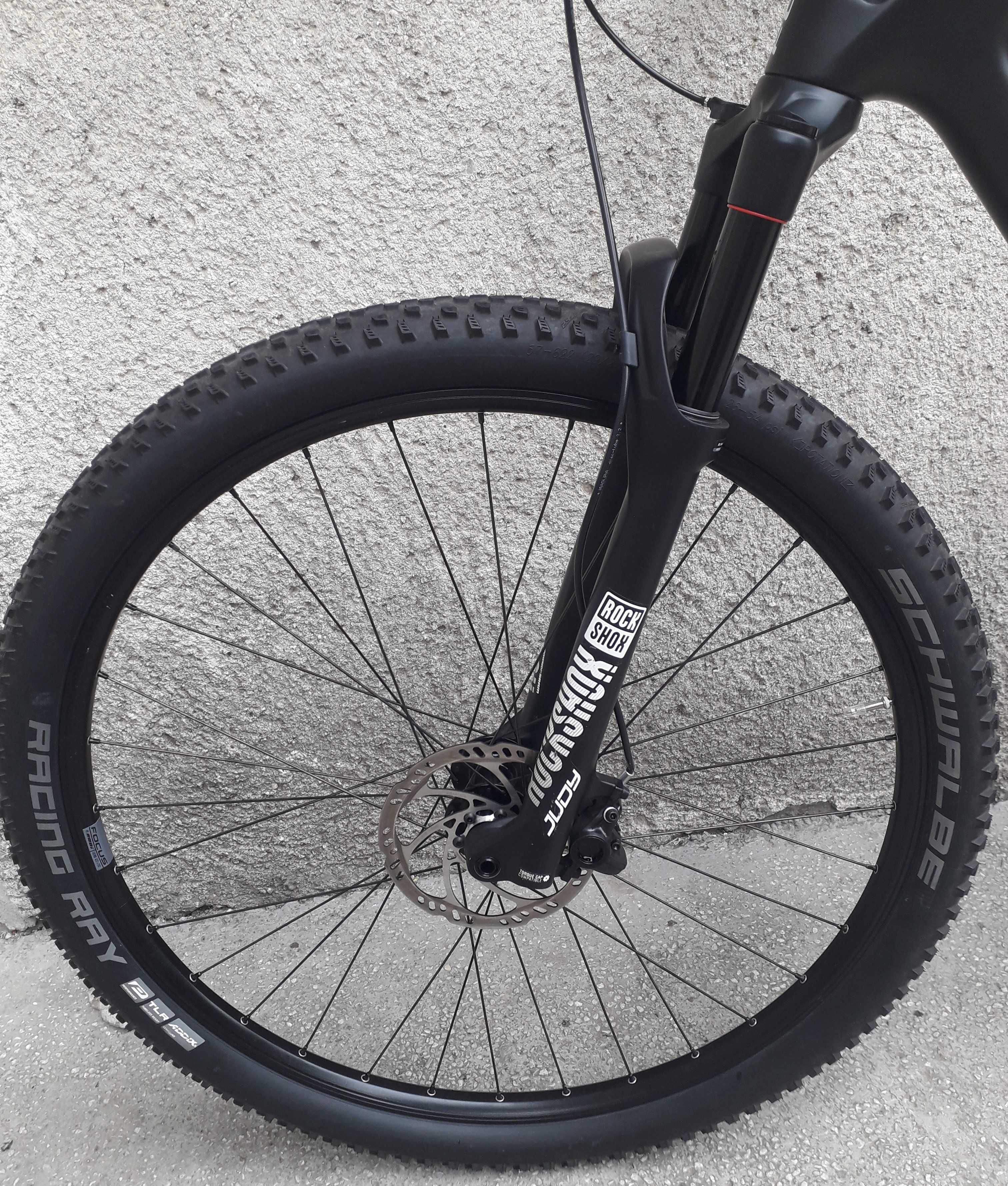 Bicicleta MTB Focus Raven 8.6 2021, Carbon, M 46cm, 29", Furca RS Gold