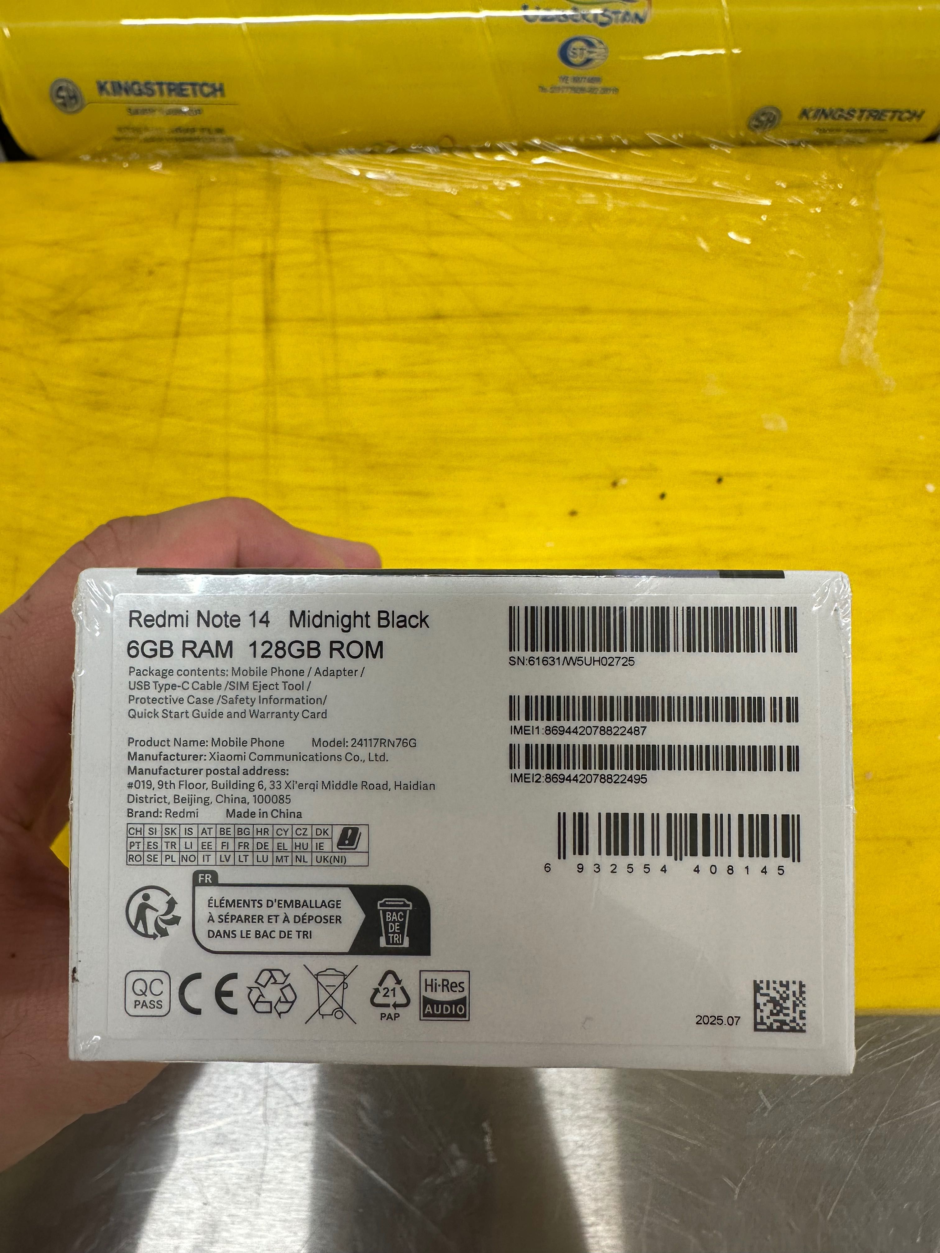 Sotiladi: Redmi Note 14