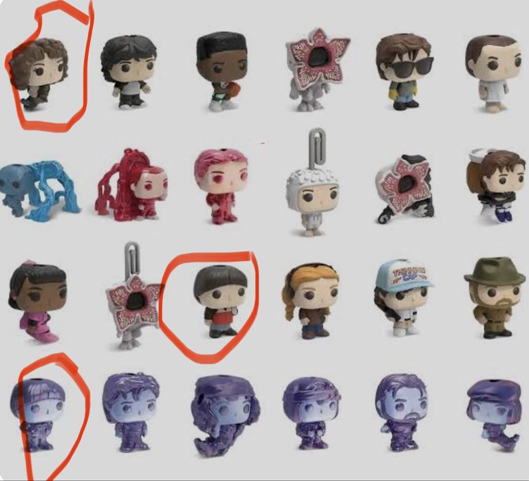 фигурки kinder joy осд