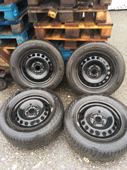 Jante de iarnă anvelope M+S 195 65 R15 Audi Vw Skoda Seat 5x112 Et47