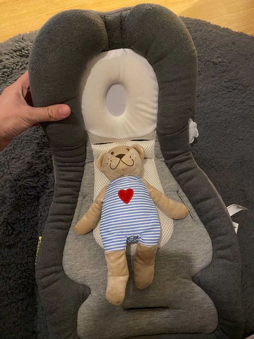 Perna anatomica suport 2 in 1 Babymoov Cosymorpho Smokey