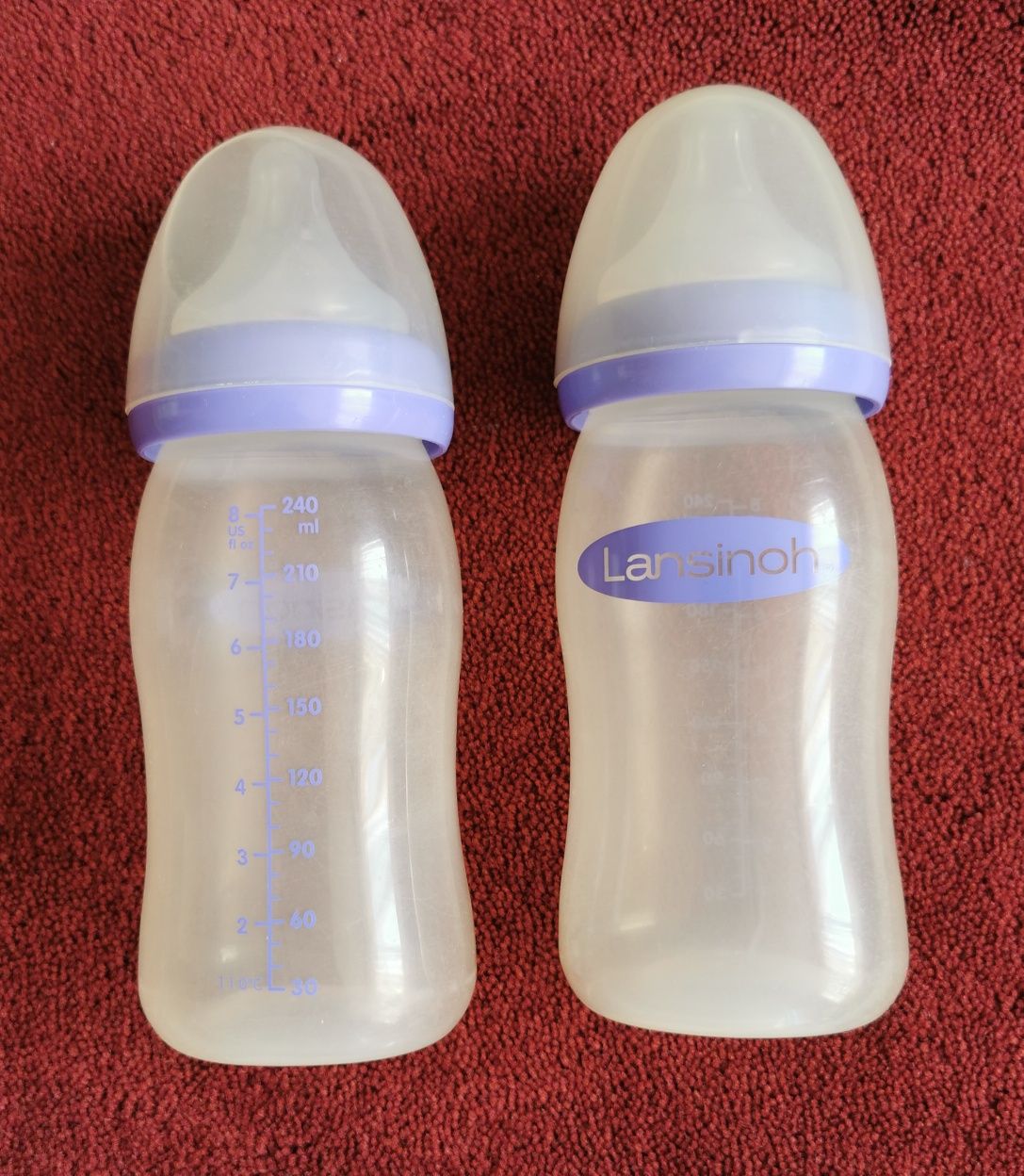 Шишета с биберон Lansinoh 160 и 240 ml