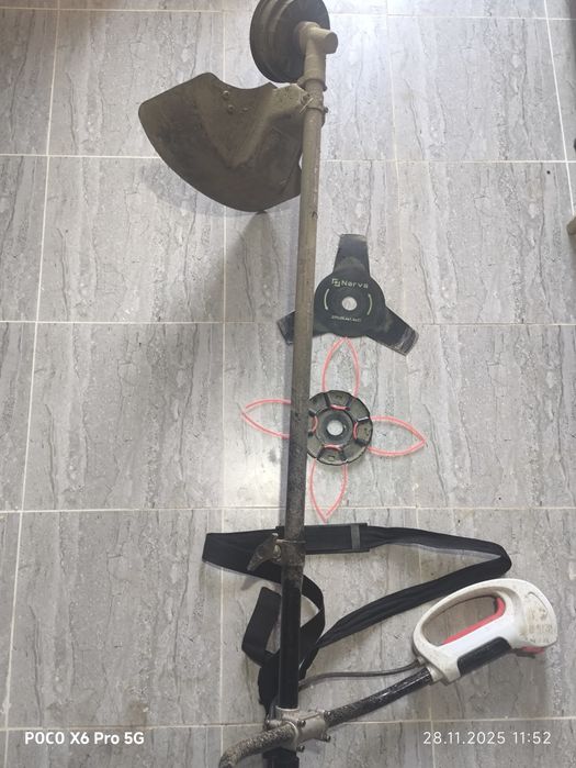 Триммер электрический газонокосилка