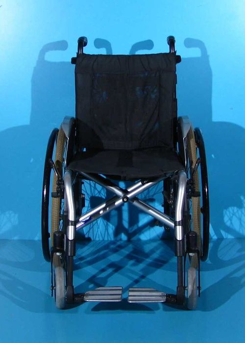 Scaun cu rotile semiactiv din aluminiu Otto Bock / sezut 42 cm