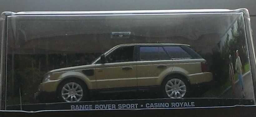 Macheta Land Rover Range Rover Sport 2002 James Bond 007 - Altaya 1/43