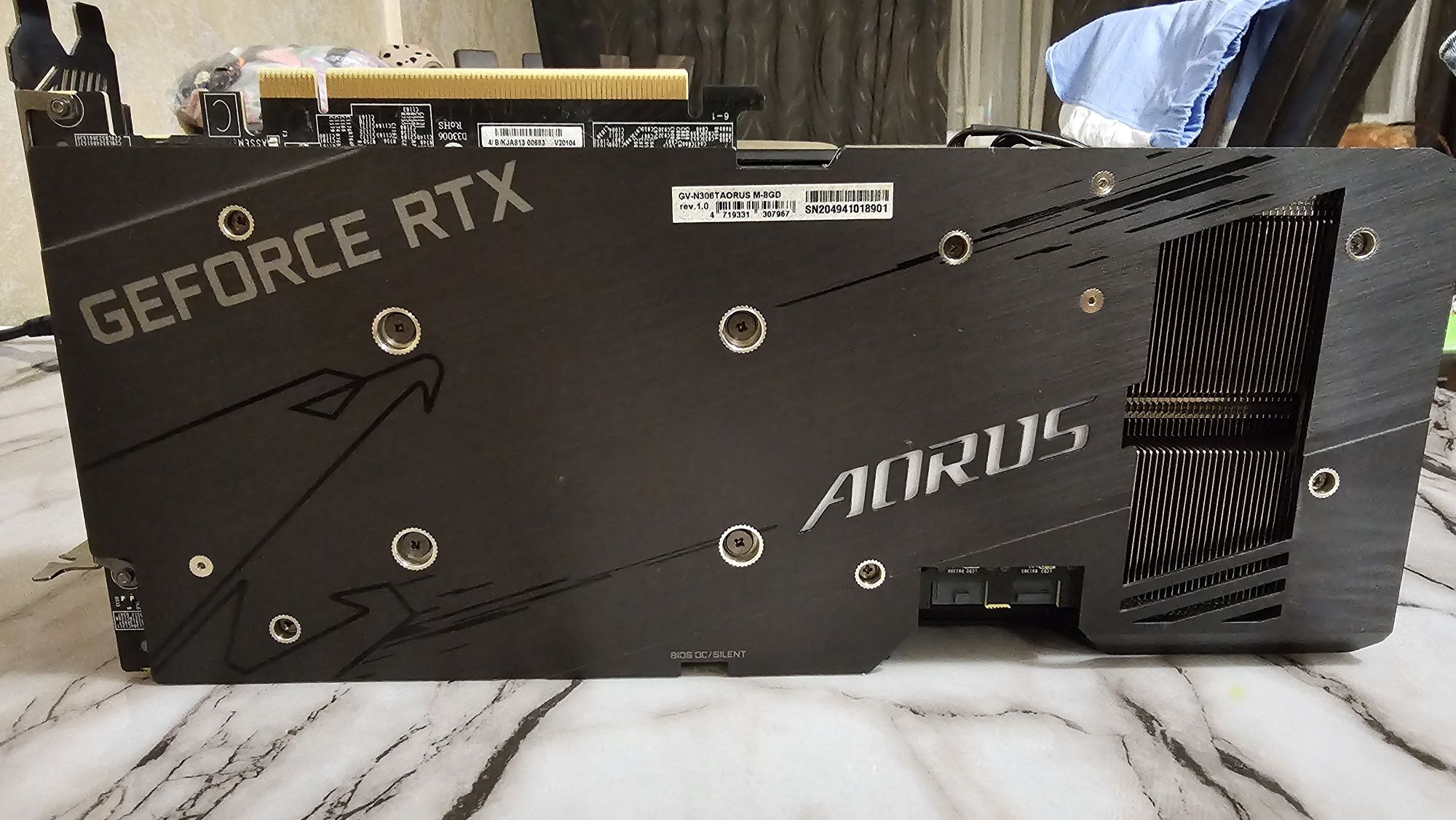 Nvidia RTX 3060TI Aourus