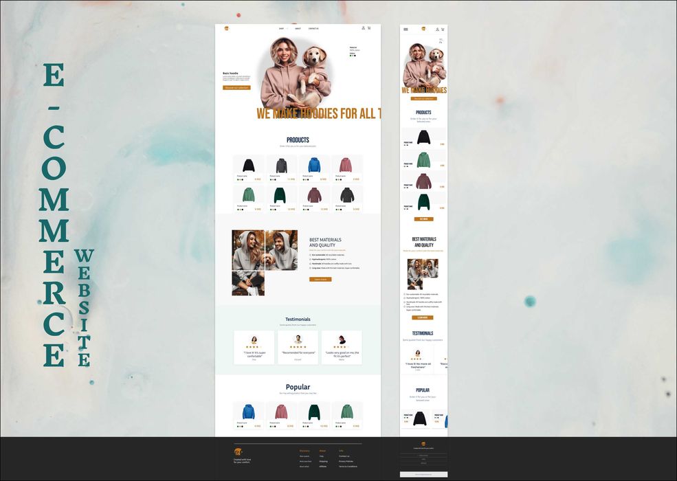 Site web profesional / magazin online complet – consultanță gratuită