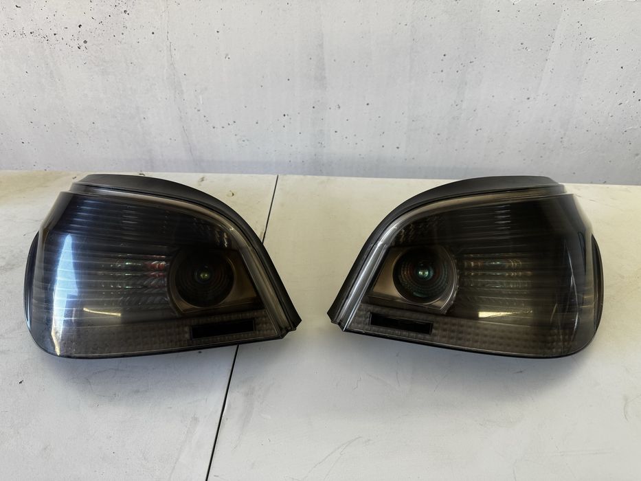 Стопове бяла Hella за е60 преди фейс