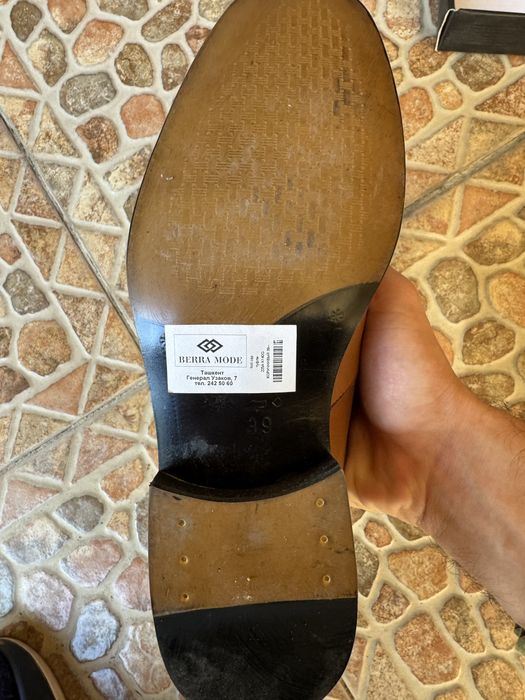 Новый Туфли из натуральной кожи