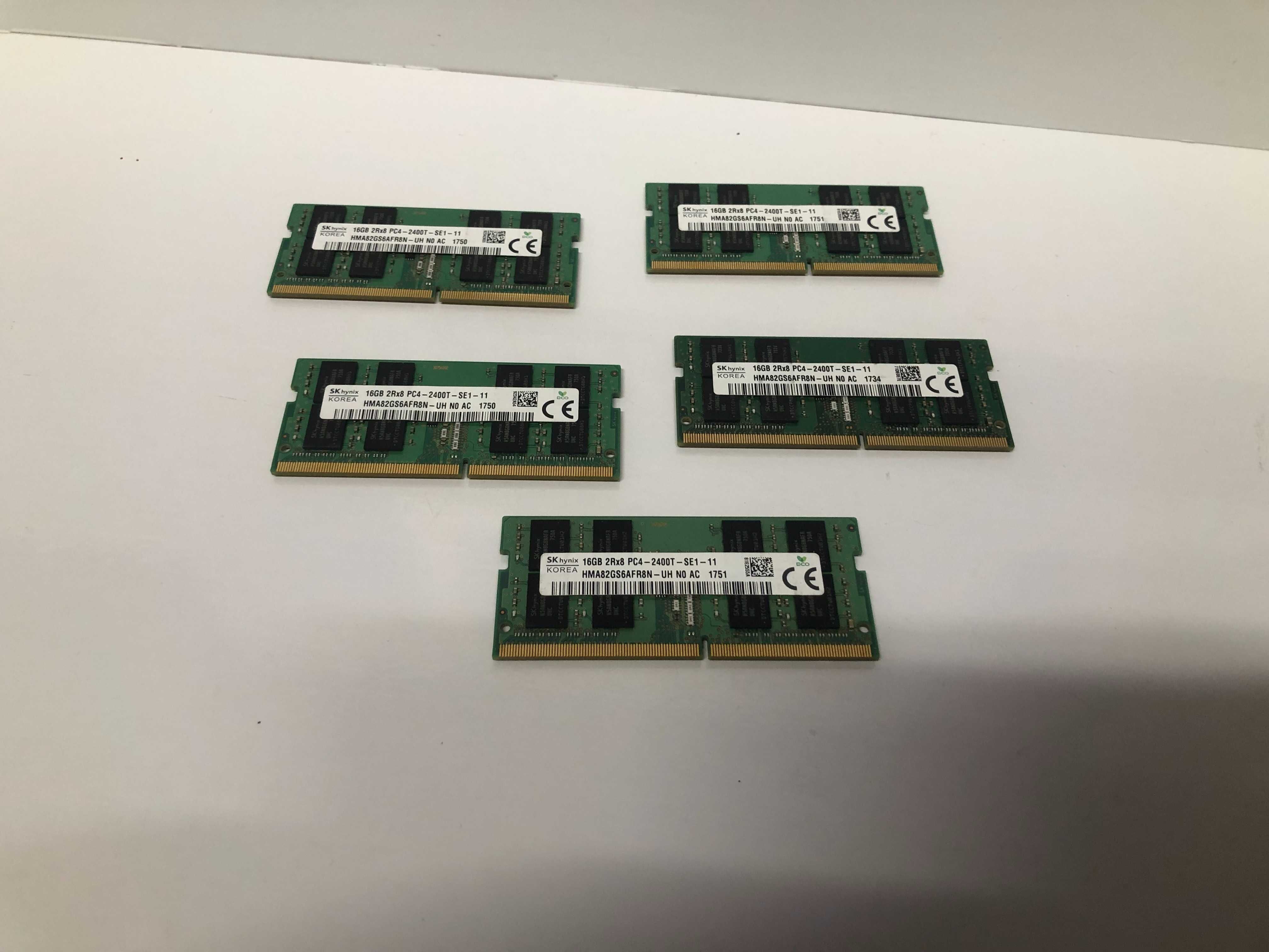 Memorii laptop Sodimm DDR4 16 Gb 2400 HYNIX HMA82GS6AFR8N, Garantie