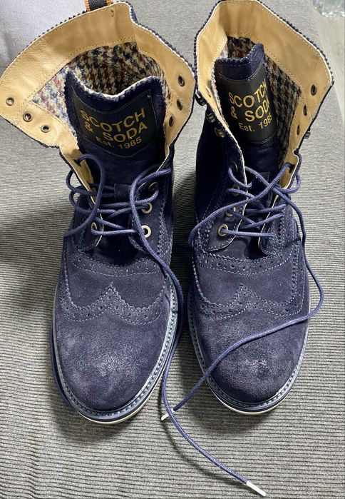 Ghete barbatesti piele intoarsa