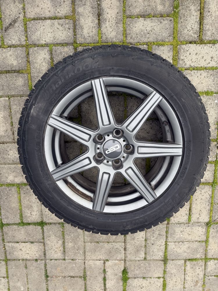Jante + Cauciucuri iarna 215/60/17 96T 5x114.3 ET 40 Nissan/Hyundai