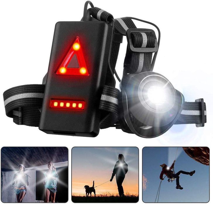 Lanterna LED pt piept reincarcabila SGODDE,2200 mAh,500 lm,sigilat
