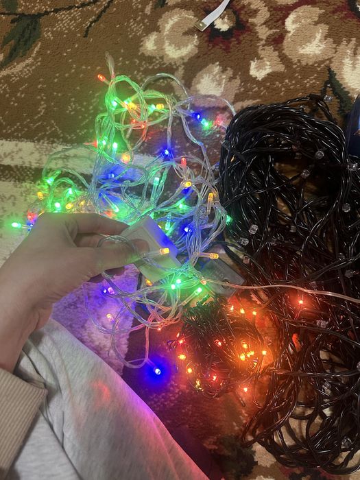 Срочно продам герлянду НОВОГОДНЯЯ