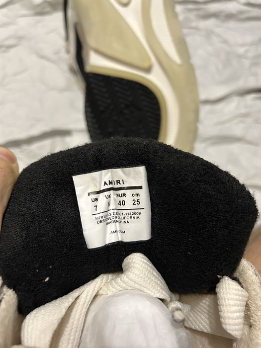 Adidasi Amiri MA-1 Black