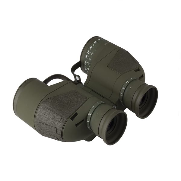 Binocul profesional cu compas si busola electronica, Verde, 10x50