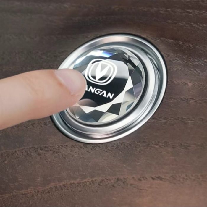 Наклейка на кнопка запуска двигателя, зажигания Changan Чанган