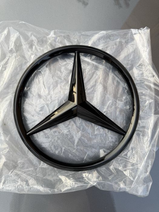 Stema/Emblema Mercedes C Class w205, Negru Lucios