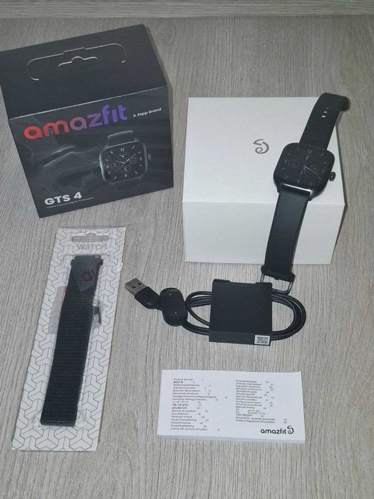 Amazfit GTS 4 Smartwatch - Dual-band GPS/ Offline Music