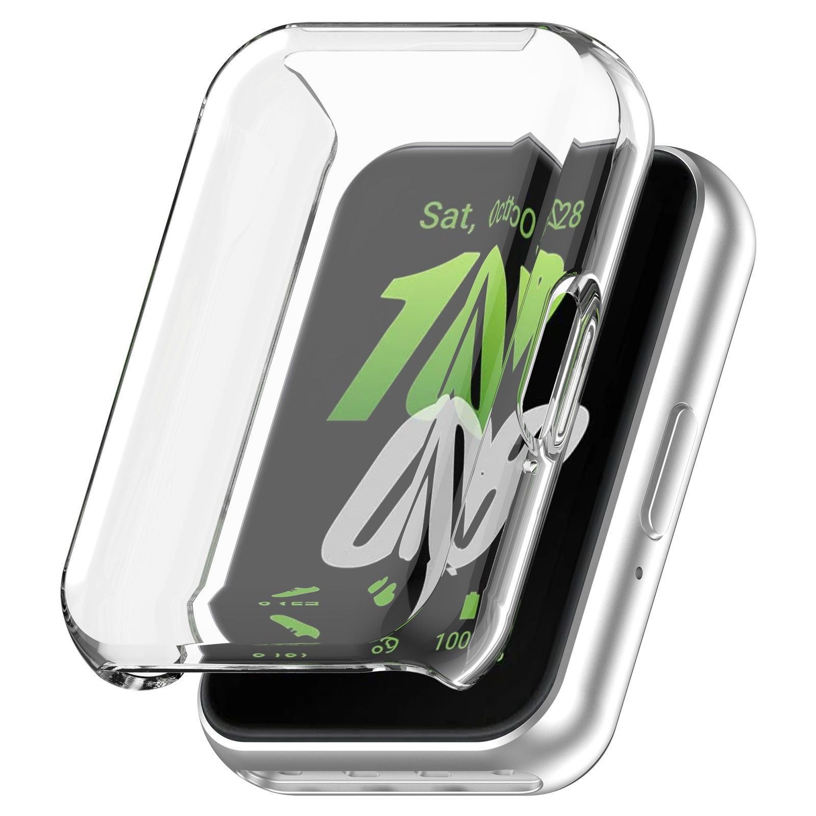 Samsung Galaxy Fit3 / Мек TPU силиконов кейс с протектор