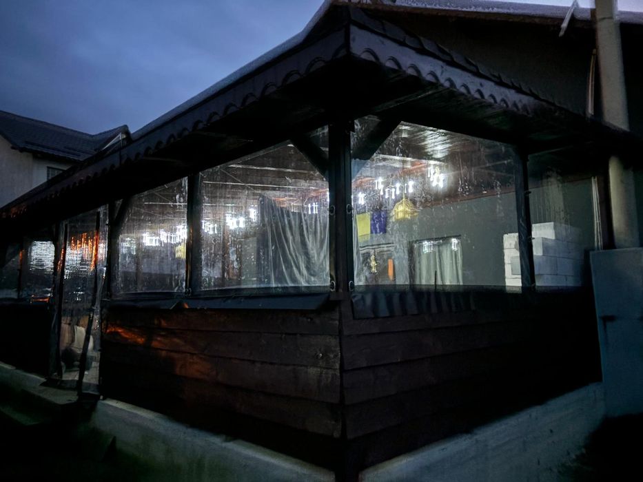 Folie terase și foisoare, folie terasa transparenta