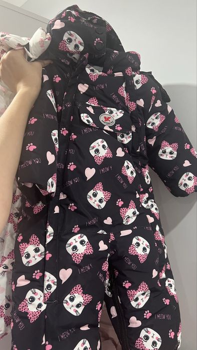 Зимние детские комбинезоны