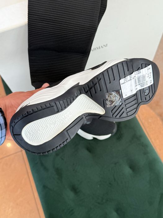 Дизайнерски дамски обувки Emporio Armani тип чорап