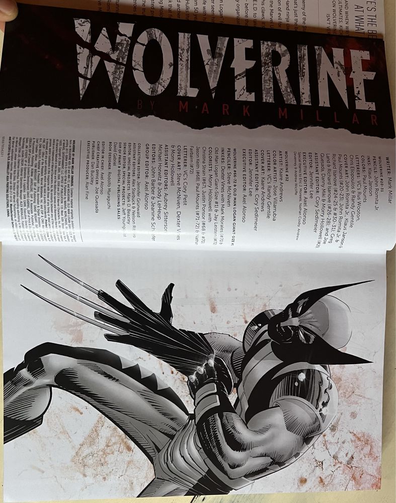 Wolverine by Mark Millar Omnibus