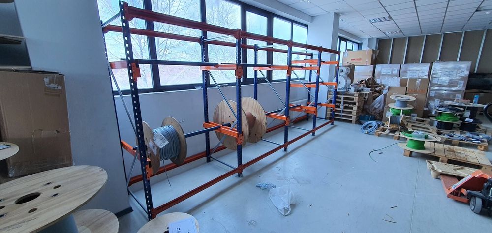 Стелажи, стелажни системи, проектиране, доставка и монтаж